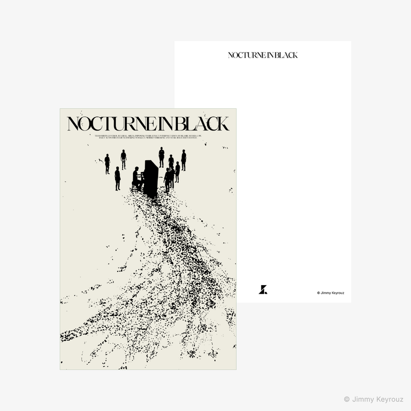 Nocturne in Black Postcard