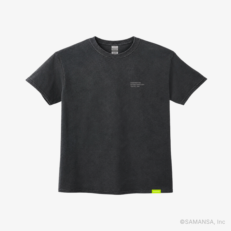 SAMANSA Collage Logo Pigment Tee
