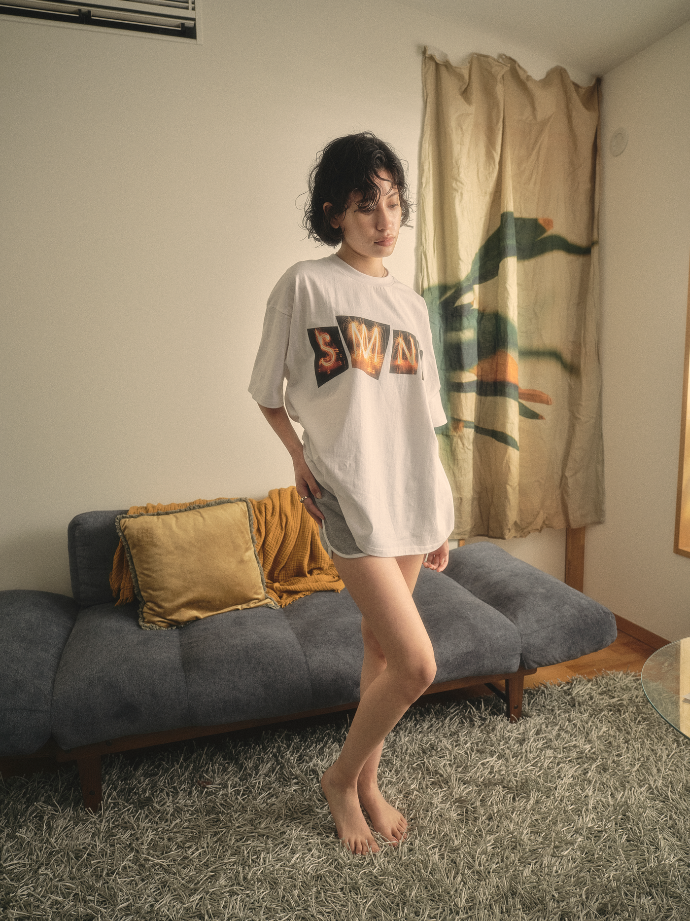 SAMANSA Flame Logo Tee