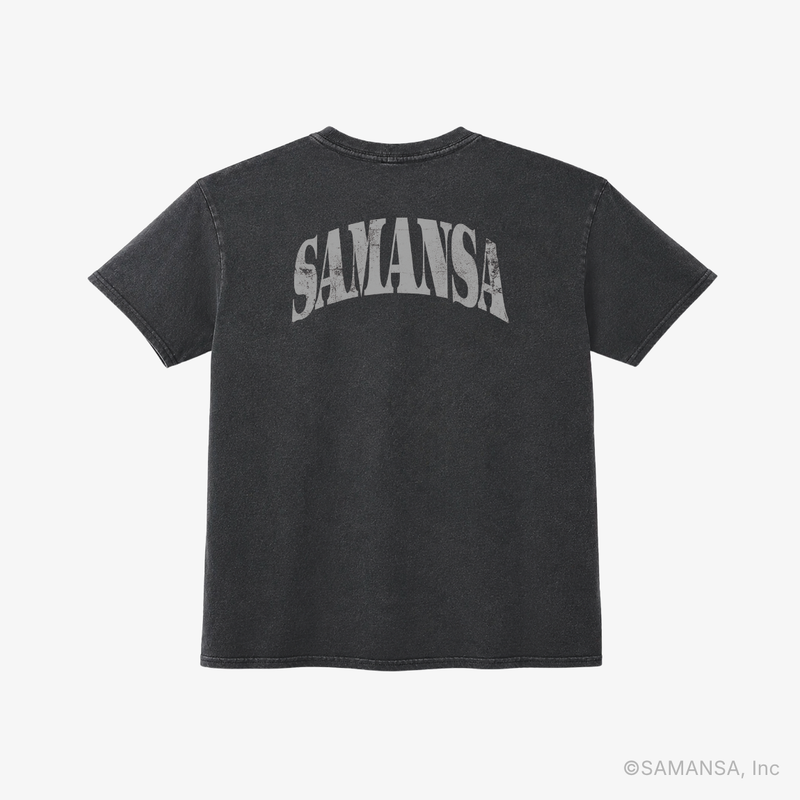 SAMANSA Collage Logo Pigment Tee