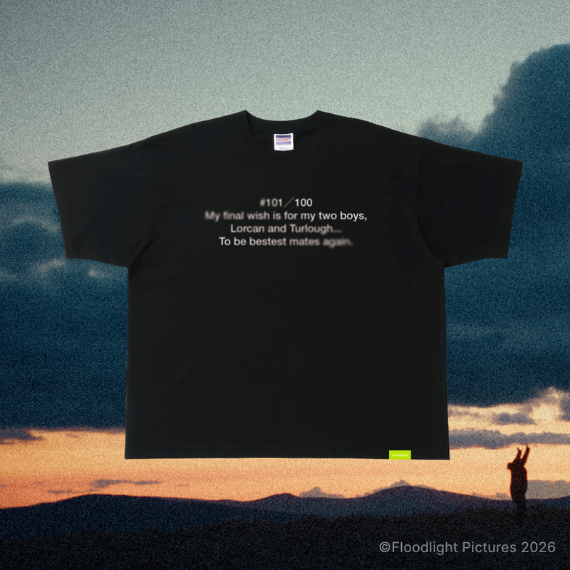 An Irish GoodBye  Message Tee